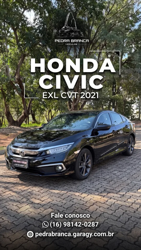 Story de Honda Civic montado pelo Garagy
